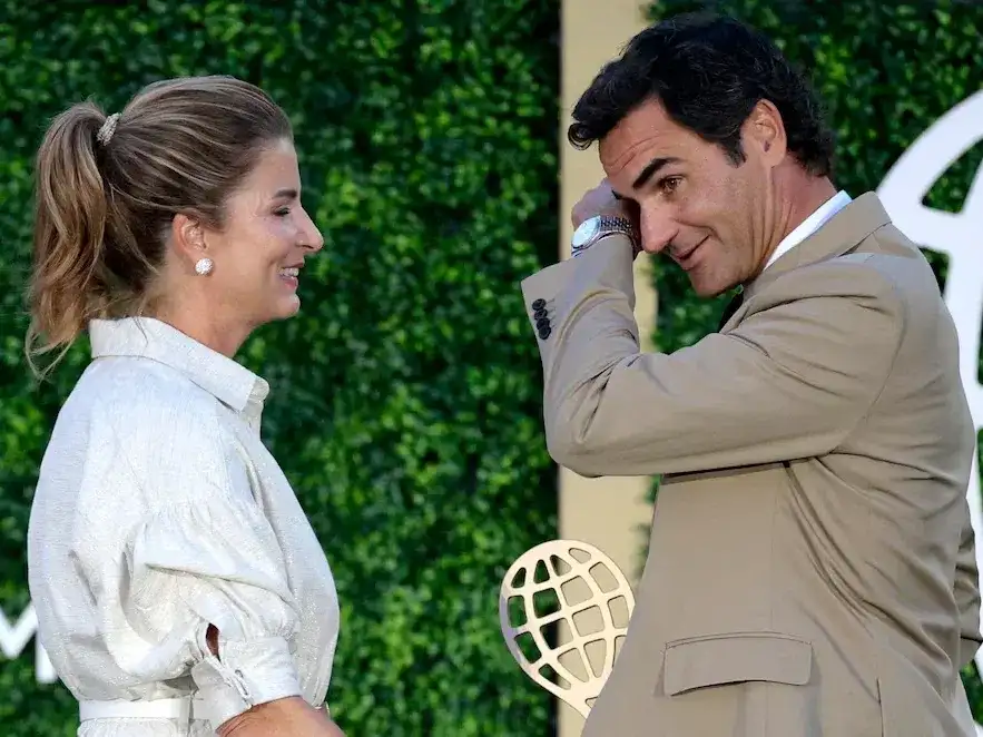 mirka y federer