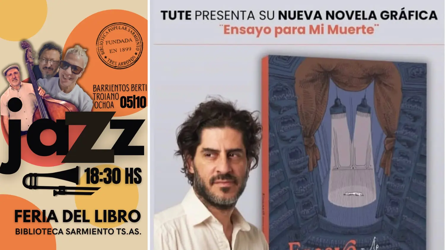 Una banda de Jazz y el querido Tute