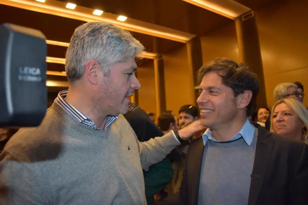 Mauro Velázquez estuvo con Kicillof