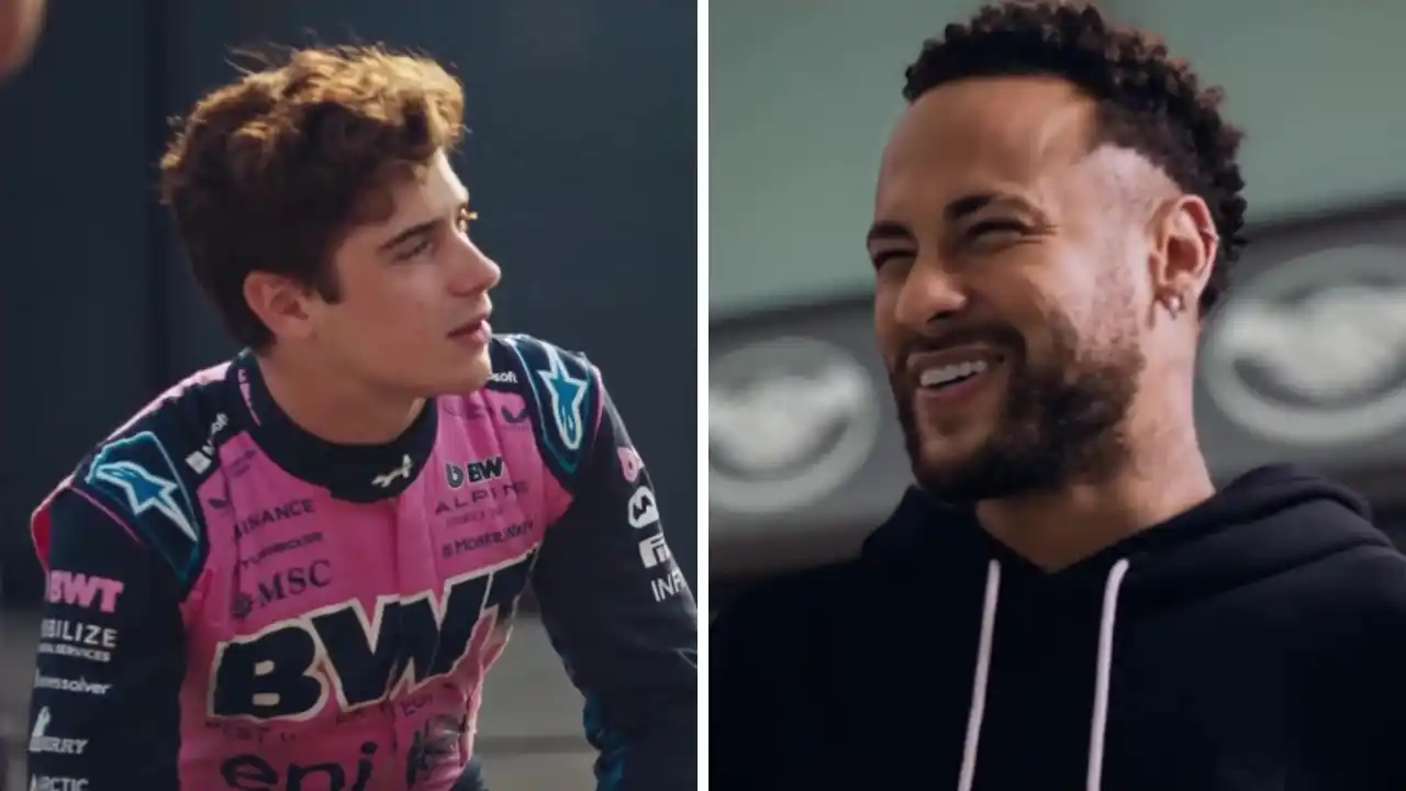 Anunciaron la sociedad en un vídeo con Colapinto y Neymar Jr.