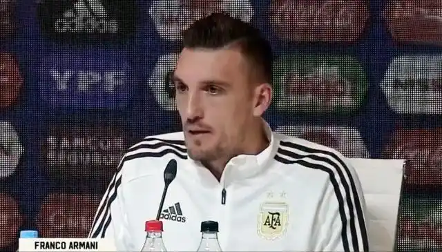 Armani, sobre las cargadas por el Mundial: "En cada cancha voy a vivir lo mismo"