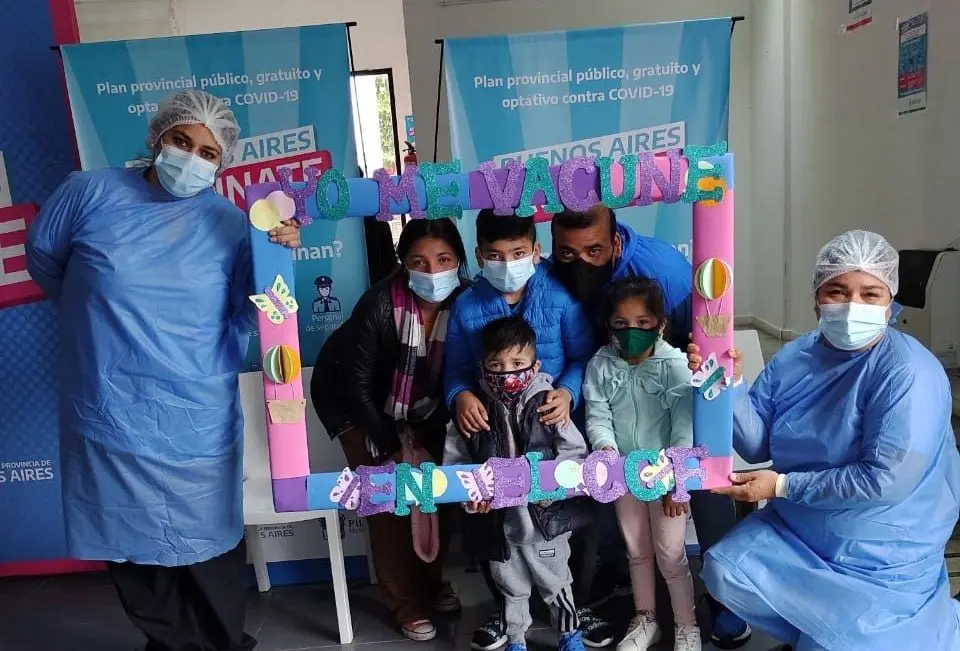 En la provincia se comenzó a inmunizar a niños y niñas menores de 12 años