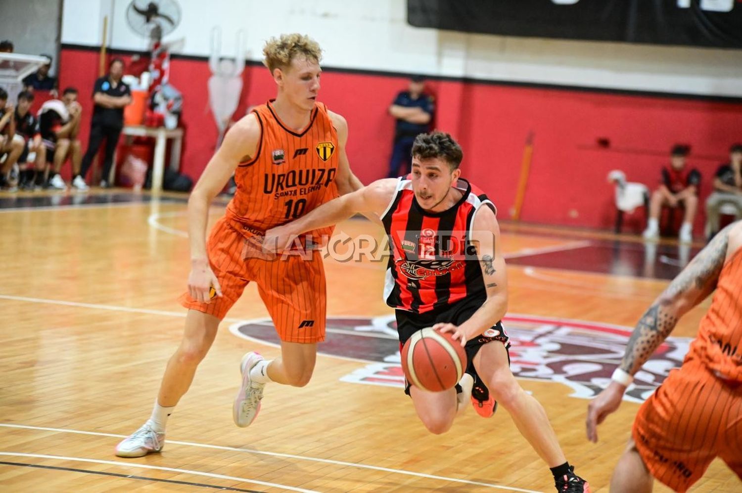 Leandro Quarroz tuvo una actuación descollante y lideró el goleo de Central con 25 puntos (Crédito: MR Fotografía).