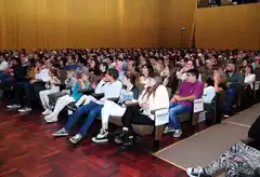 Con su mensaje motivacional, Juan Bautista Segonds cautivó al público tandilense