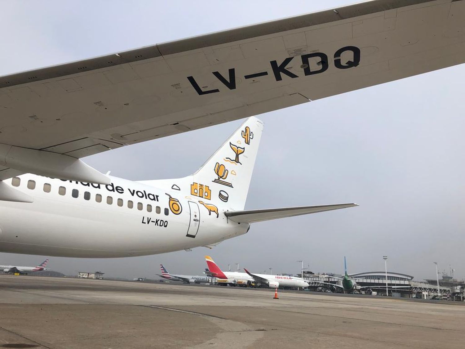 Flybondi inauguró sus vuelos a El Calafate