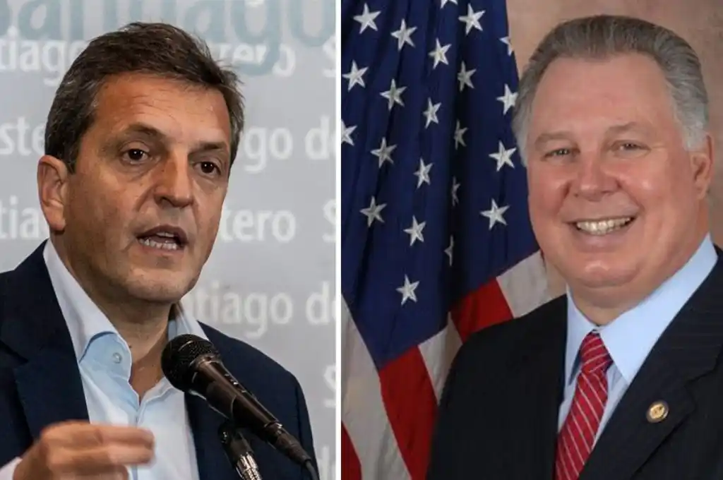 Día de reuniones y charlas para Sergio Massa en Estados Unidos