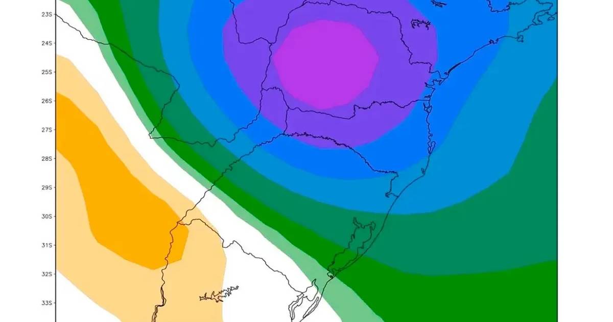 MetSul anticipa lluvias extremas de hasta 500 mm en la cuenca alta del río Uruguay durante octubre
