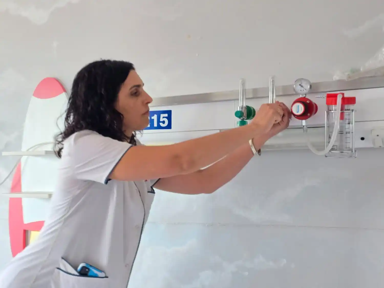 Ana Albanese, subjefa de guardia del Hospital de Niños “Debilio Blanco Villegas”