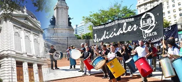 Nuevo paro de 48 horas de los judiciales bonaerenses