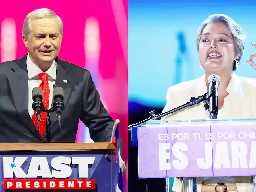 Jeannette Jara y Antonio Kast irán a una segunda vuelta tras las elecciones realizadas en Chile