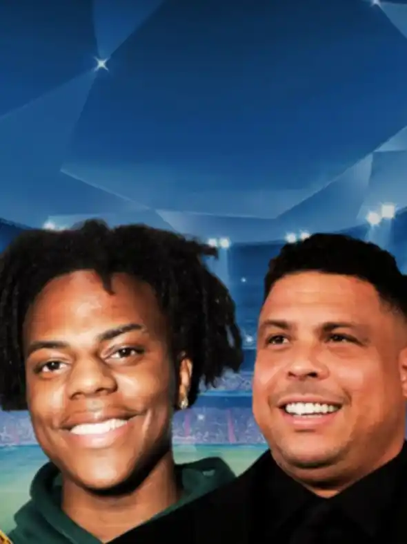 El streamer IShowSpeed conoce a la leyenda del fútbol Ronaldo Nazario