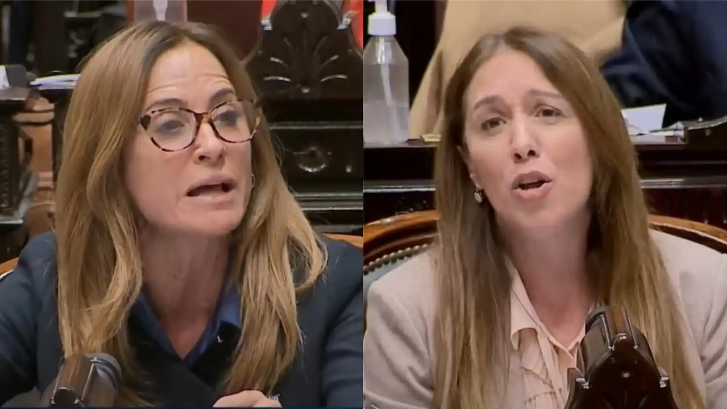 Tensión en Diputados: El video del fuerte cruce  con gritos y chicanas entre María Eugenia Vidal y Victoria Tolosa Paz