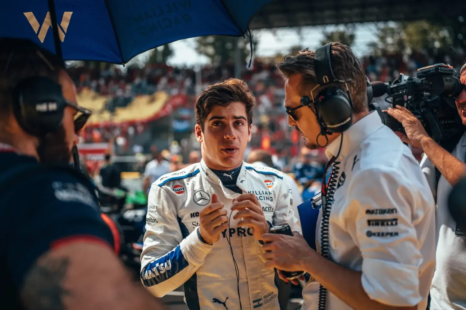 Franco Colapinto. Foto: Williams