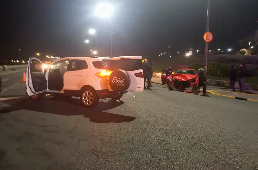 Otro impactante choque en la costa: uno de los conductores estaba borracho