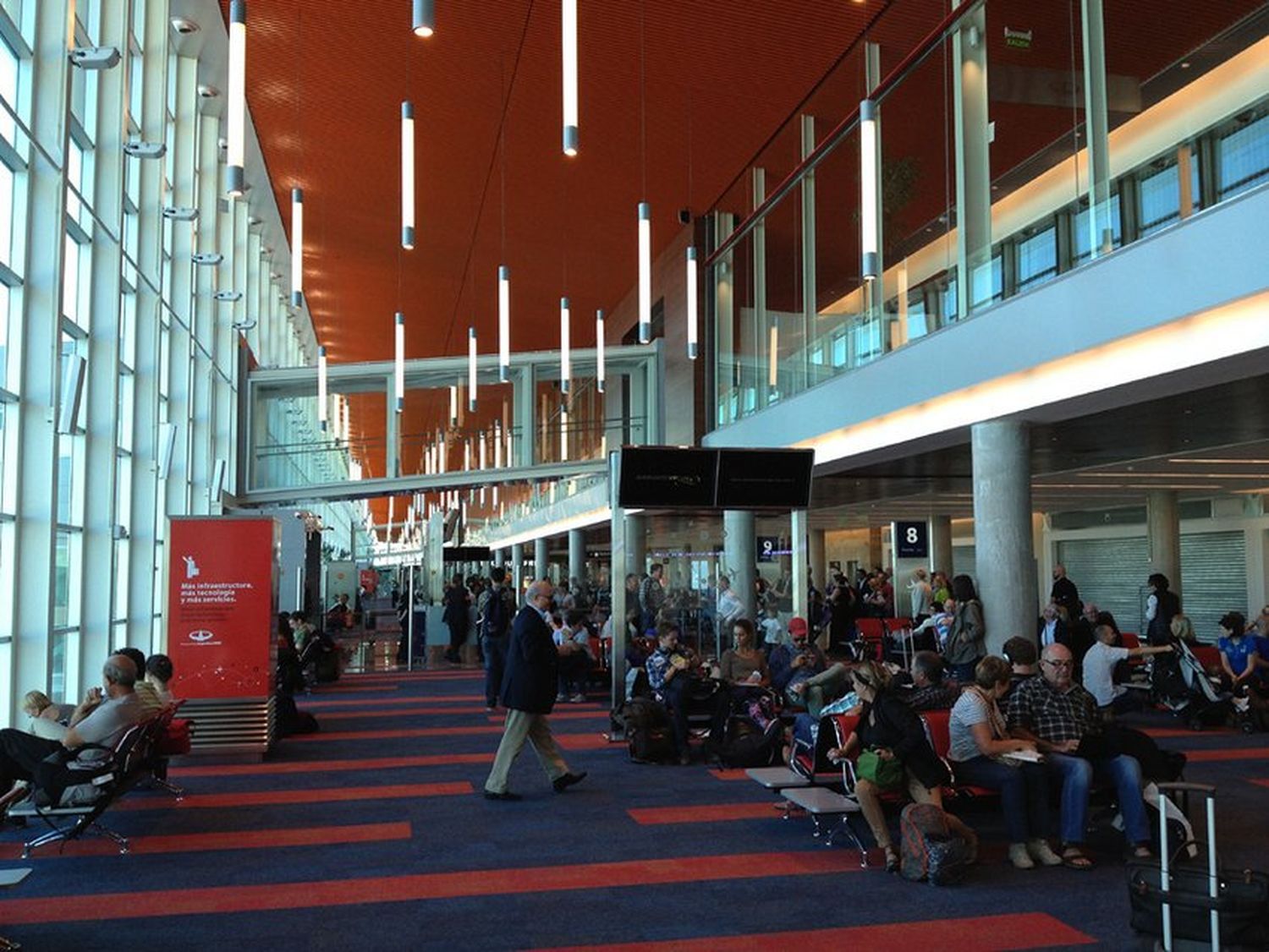 [Fotos] Nuevo preembarque internacional de la Terminal B del aeropuerto de Ezeiza