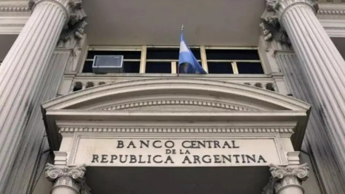 Sede del Banco Central de la República Argentina (BCRA), en la ciudad de Buenos Aires, Argentina.