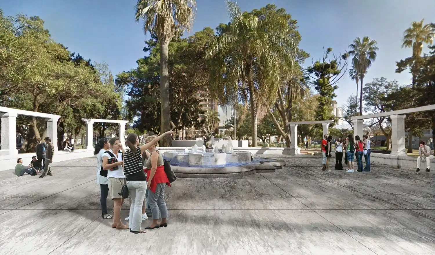 Se presentó el anteproyecto de puesta en valor de Plaza Constituyentes