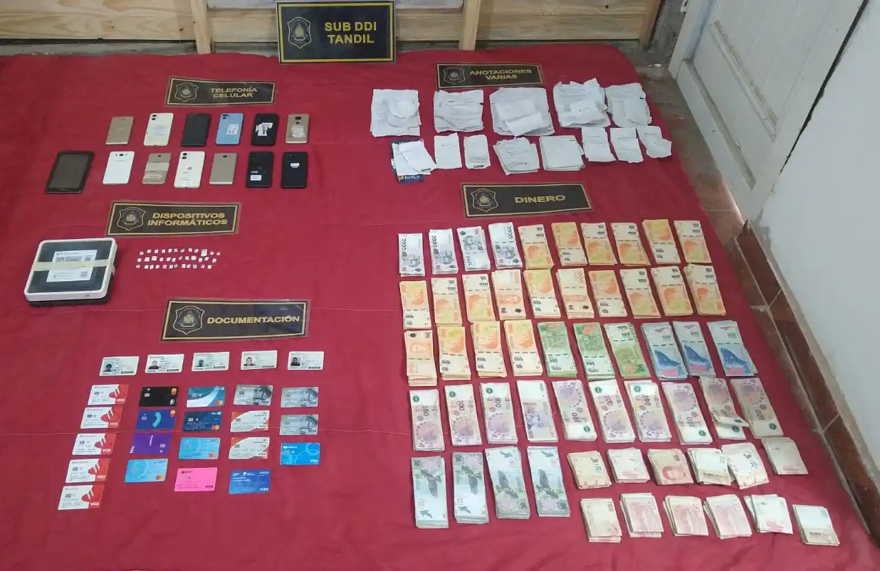 Estafa virtual millonaria y tres detenciones