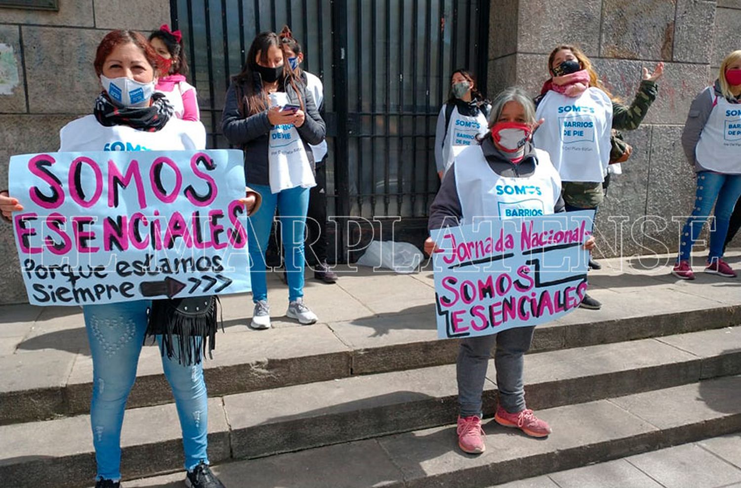Trabajadores populares piden ser considerados esenciales