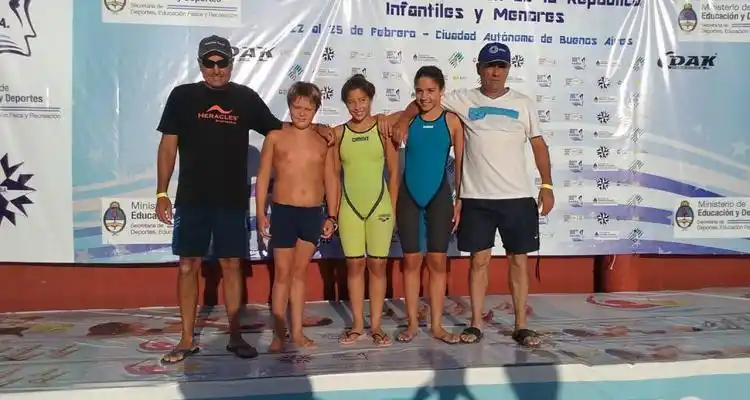 Cuatro medallas de oro en el Campeonato República