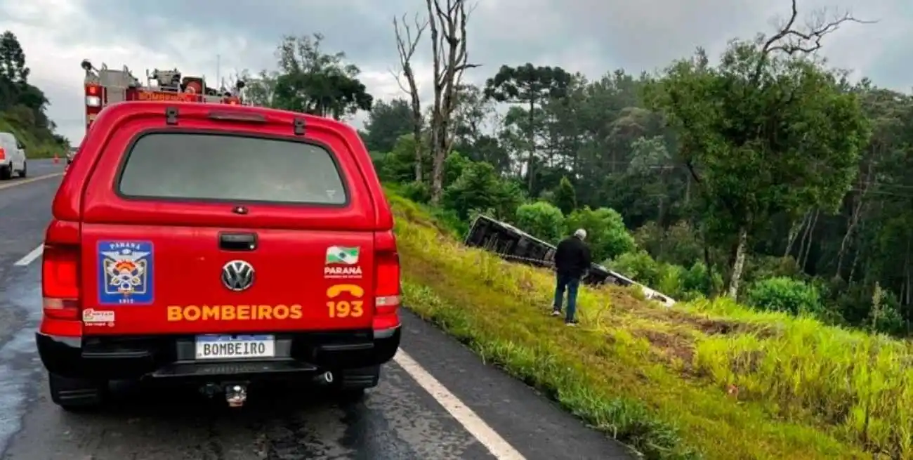 Son cinco los argentinos muertos en Brasil por el vuelco de un colectivo
