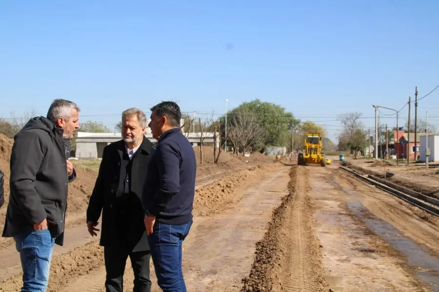 Obras en toda la provincia: "Después de años de desidia, estamos haciendo las obras que hacen falta" afirmó Roberto Mirabella