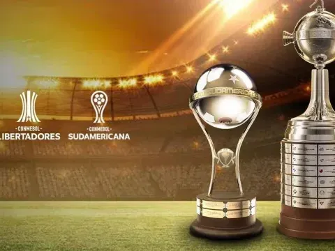 A las 12, se realizan los sorteos de los octavos de final de ambas Copas contientales.