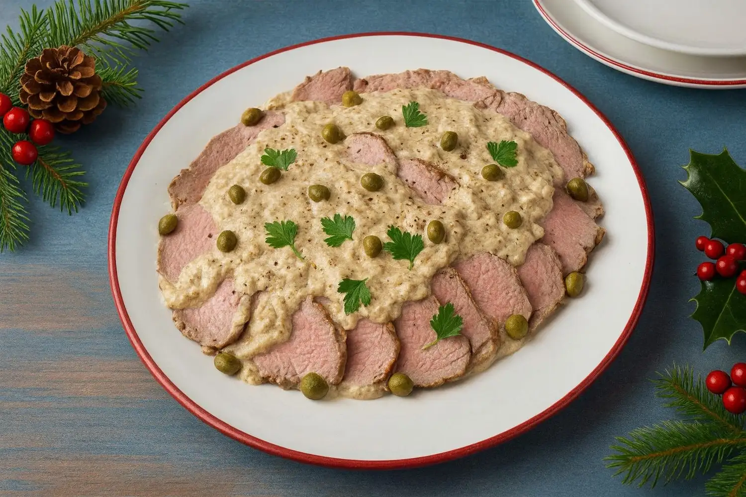 El vitel toné se convirtió en un plato clásicos de las fiestas argentinas.