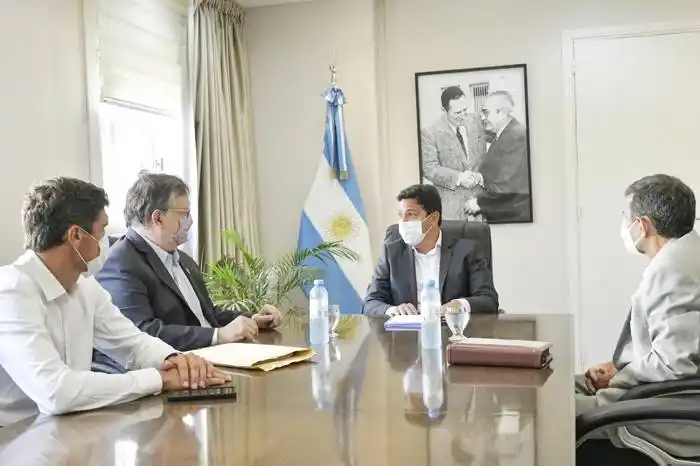 Francolini realizó  gestiones con el  Presidente de  Trenes Argentinos