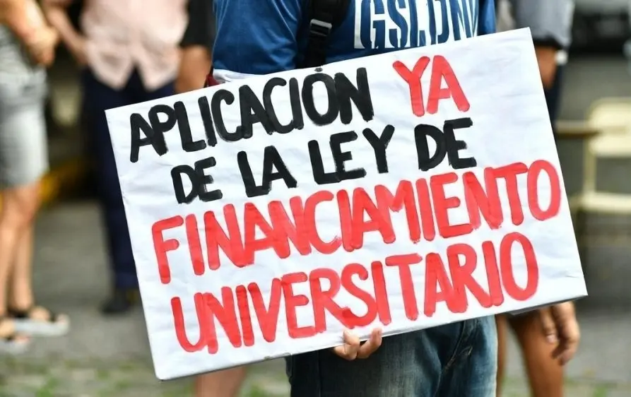 Se realizará una clase abierta frente a tribunales en defensa de la Implementación de la Ley de Financiamiento Educativo