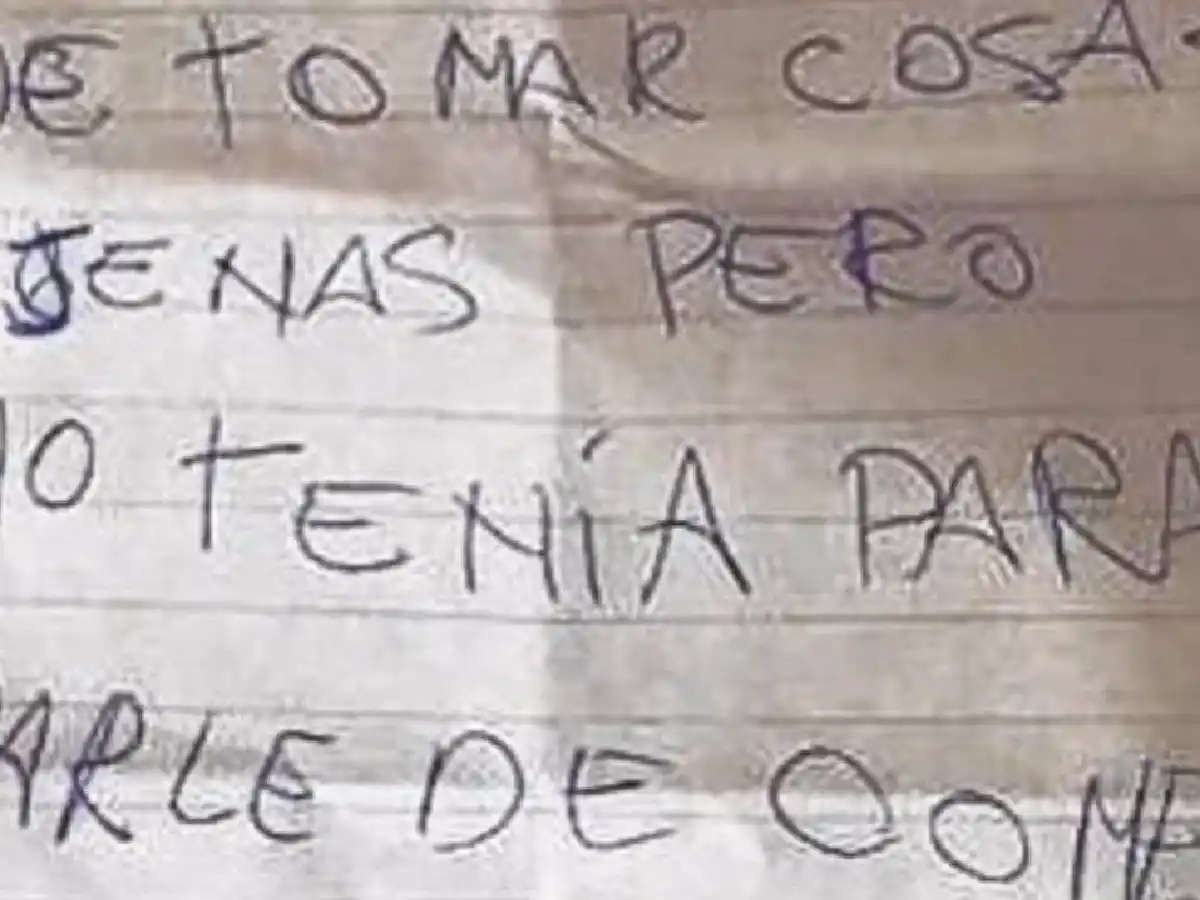 Halló una billetera, la devolvió sin dinero y dejó una carta