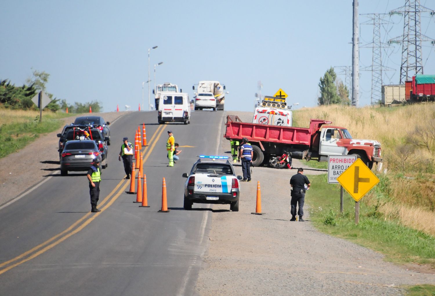 Accidente fatal en la Ruta 226