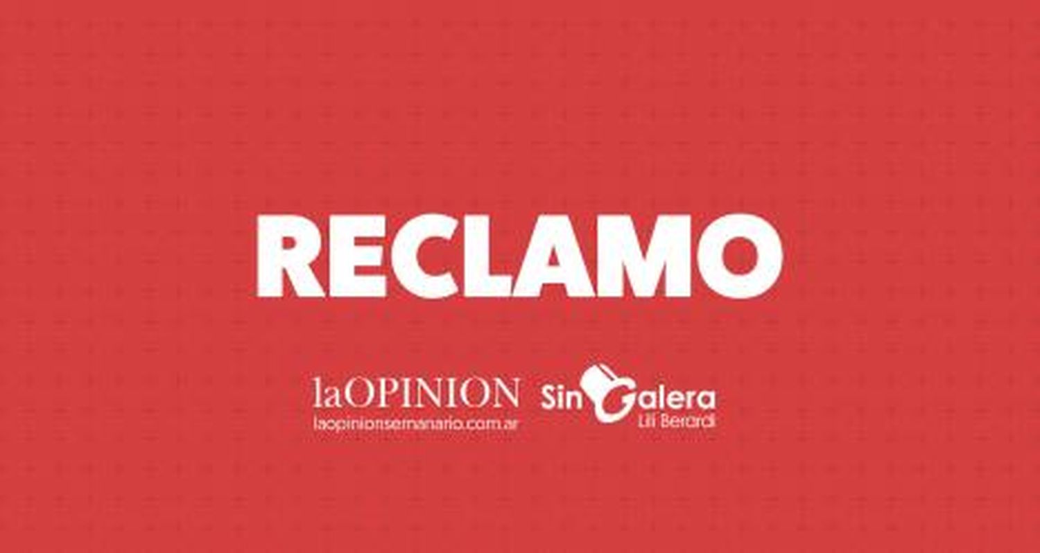 Reclamo: “No respetan la distancia, no le dan pelota”