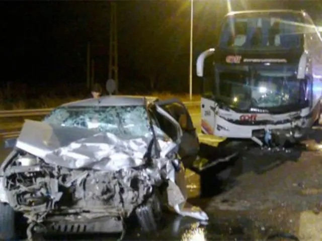 Fatal accidente en la Autovía Artigas