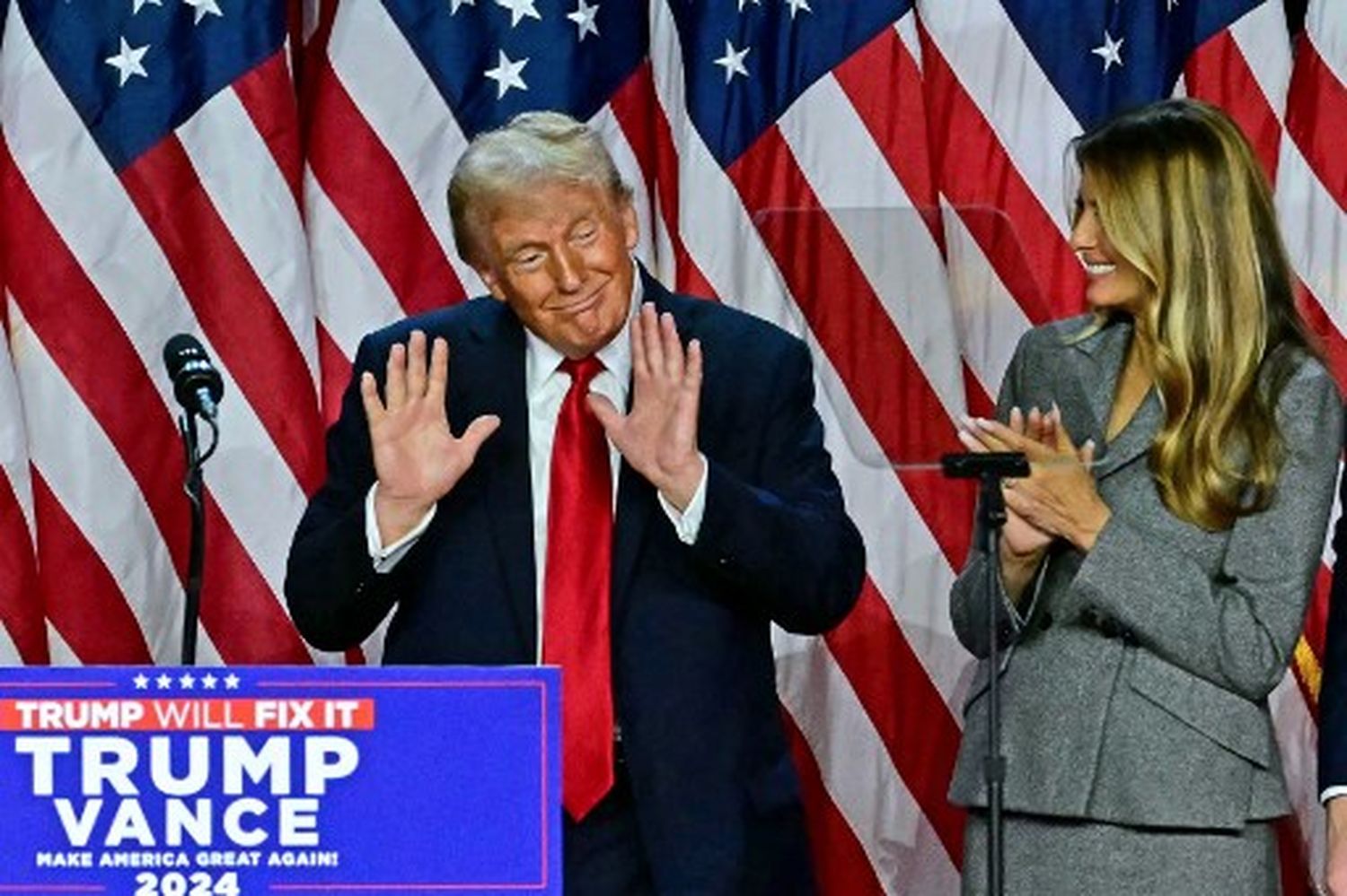 TRUMP se autoproclama ganador: PROMETE SANEAR EE.UU.