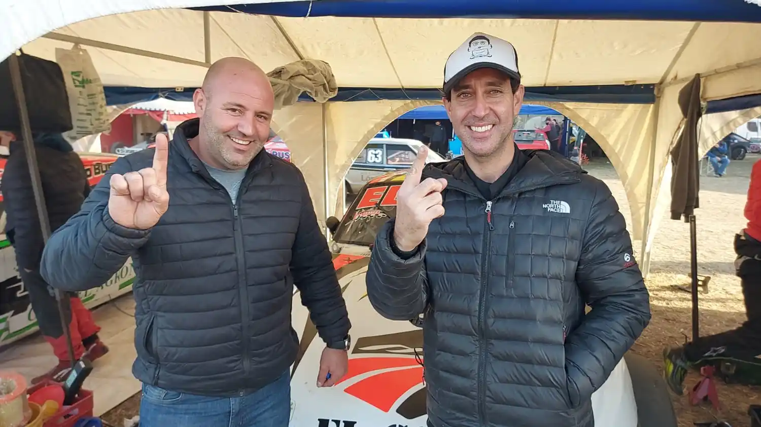 Costas y "Nacho" Fernández, dominadores del sábado.