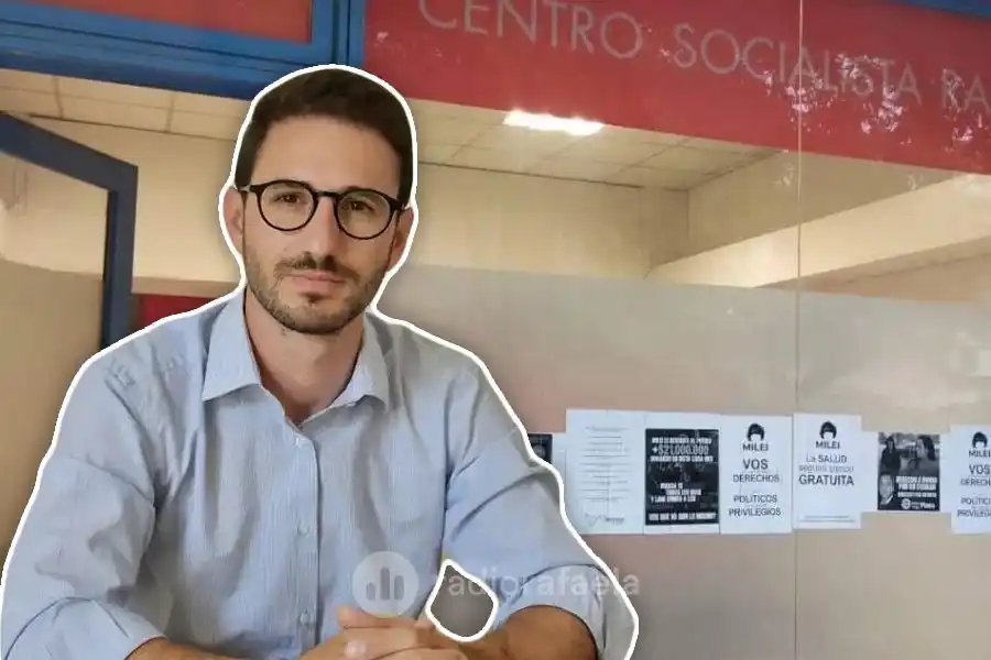 Vandalización en la sede socialista: "Es un hecho grave desde lo institucional"