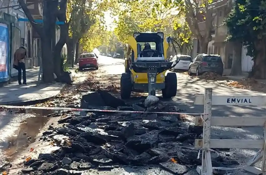 El Municipio informa los cortes de tránsito por obras para este lunes en la ciudad