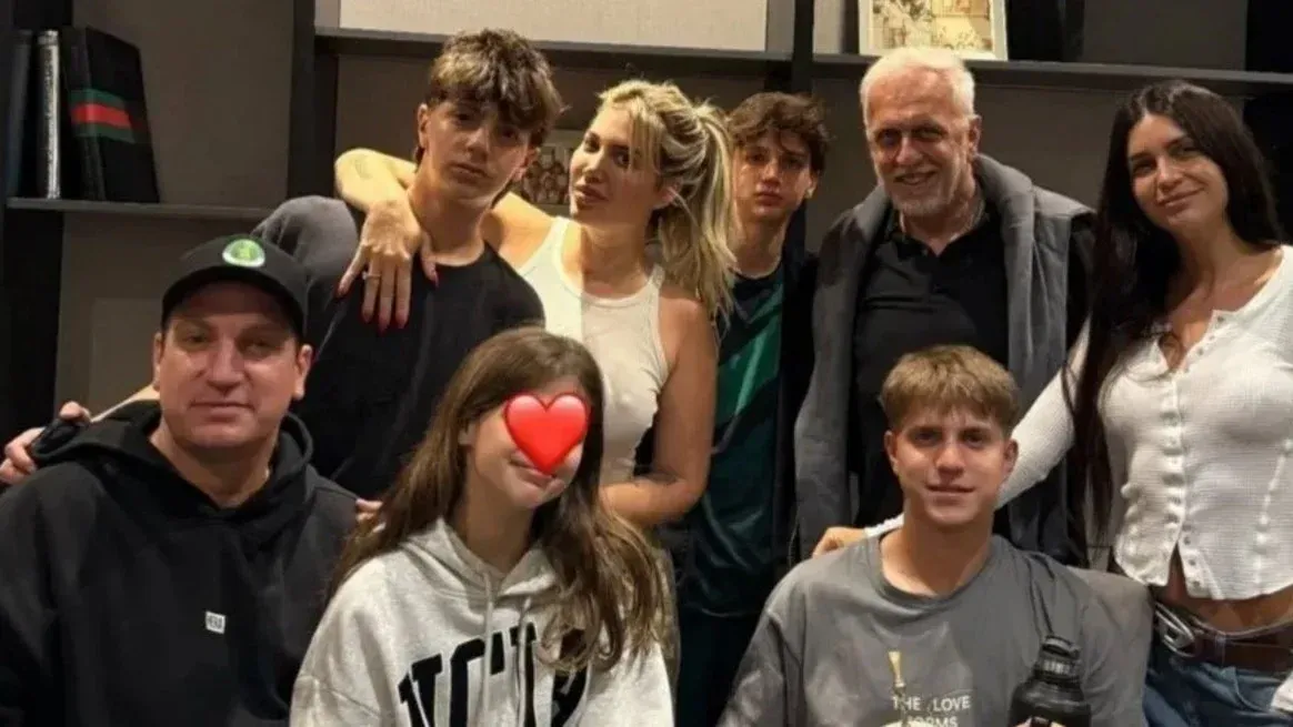 Wanda Nara agasajó a Maxi López en su casa tras los rumores de pelea.