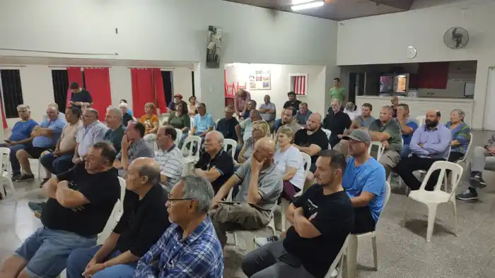 Productores y autoridades comunales debatieron el esquema de pago por la obra de la Ruta 70-S - 2