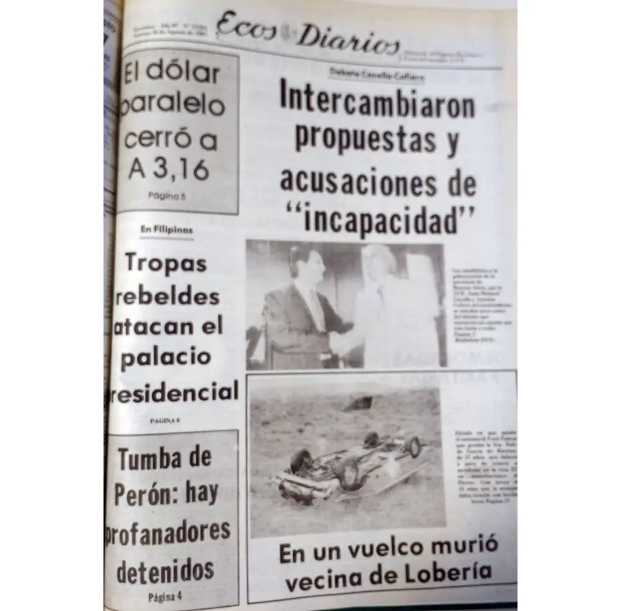 Viernes 28 de agosto de 1987