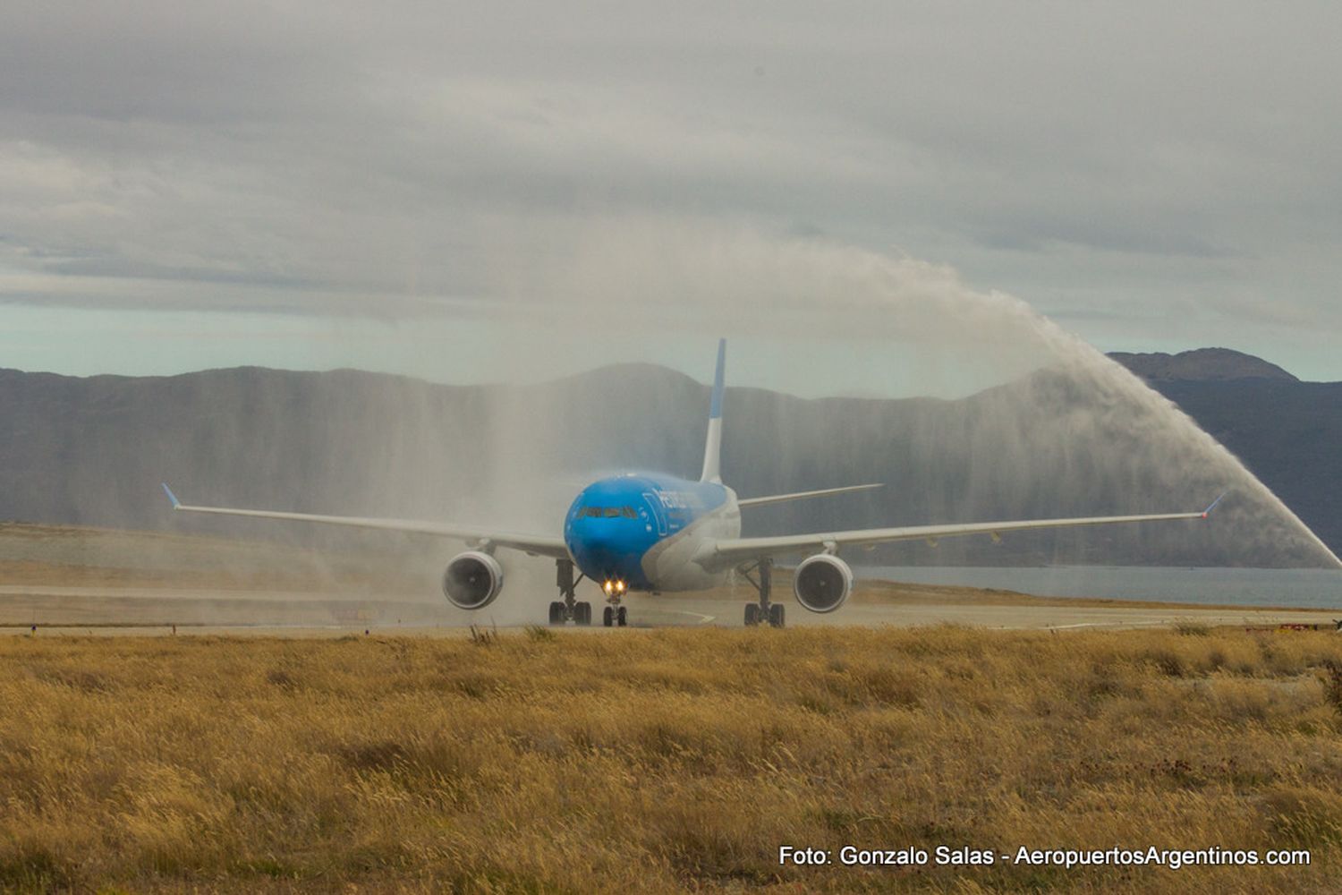[Fotogalería] Primer vuelo comercial del nuevo A330-200 LV-FVH de Aerolíneas Argentinas