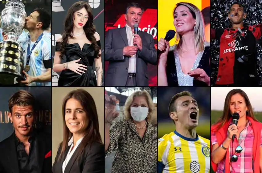Los personajes rosarinos más destacados de 2021