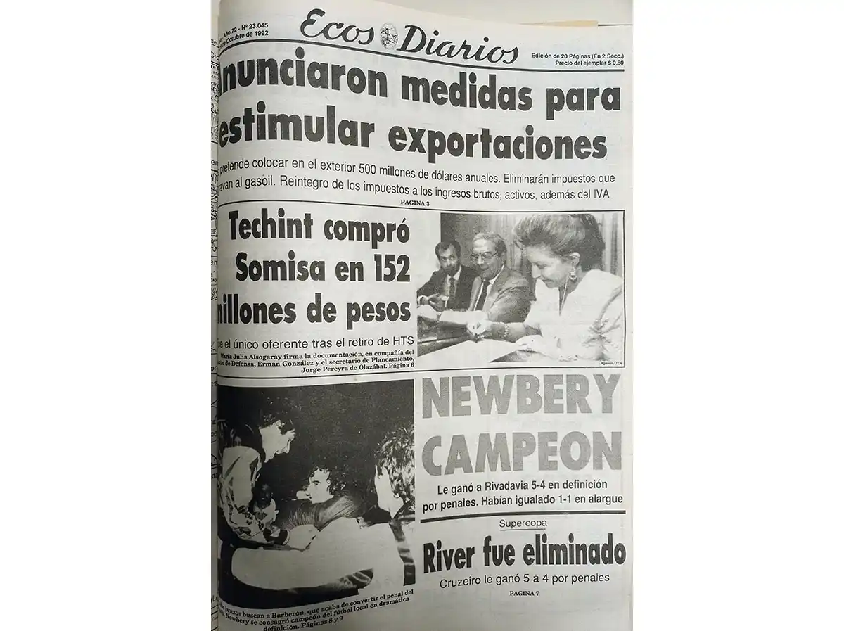Jueves 29 de octubre de 1992