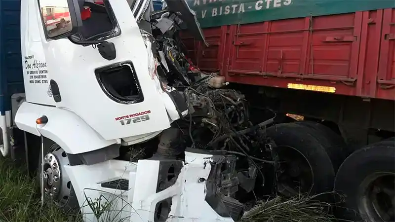 Un muerto y dos heridos a raíz de un choque múltiple en ruta 12