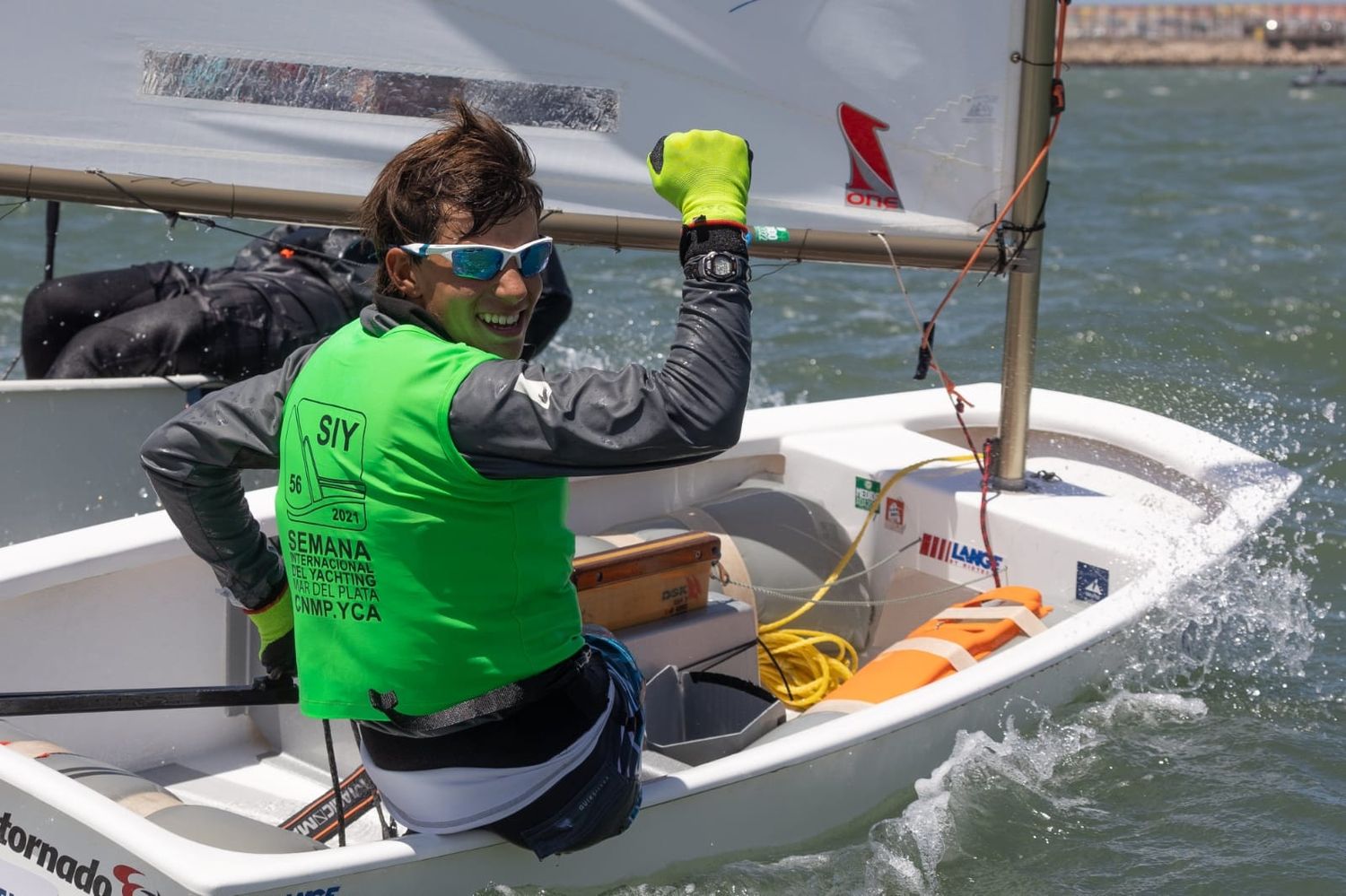 Franco Sánchez se consagró campeón del argentino de Optimist