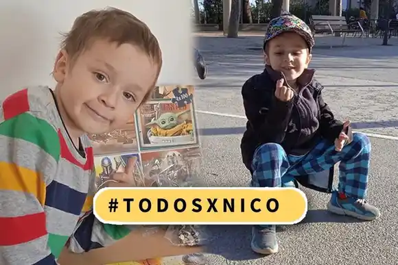#TodosXNico: Una familia santafesina necesita ayuda para continuar con el tratamiento de Nico en Barcelona