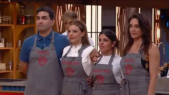 Ian Lucas brilló en MasterChef Celebrity: se salvó de la eliminación y sorprendió al jurado con un gesto inesperado