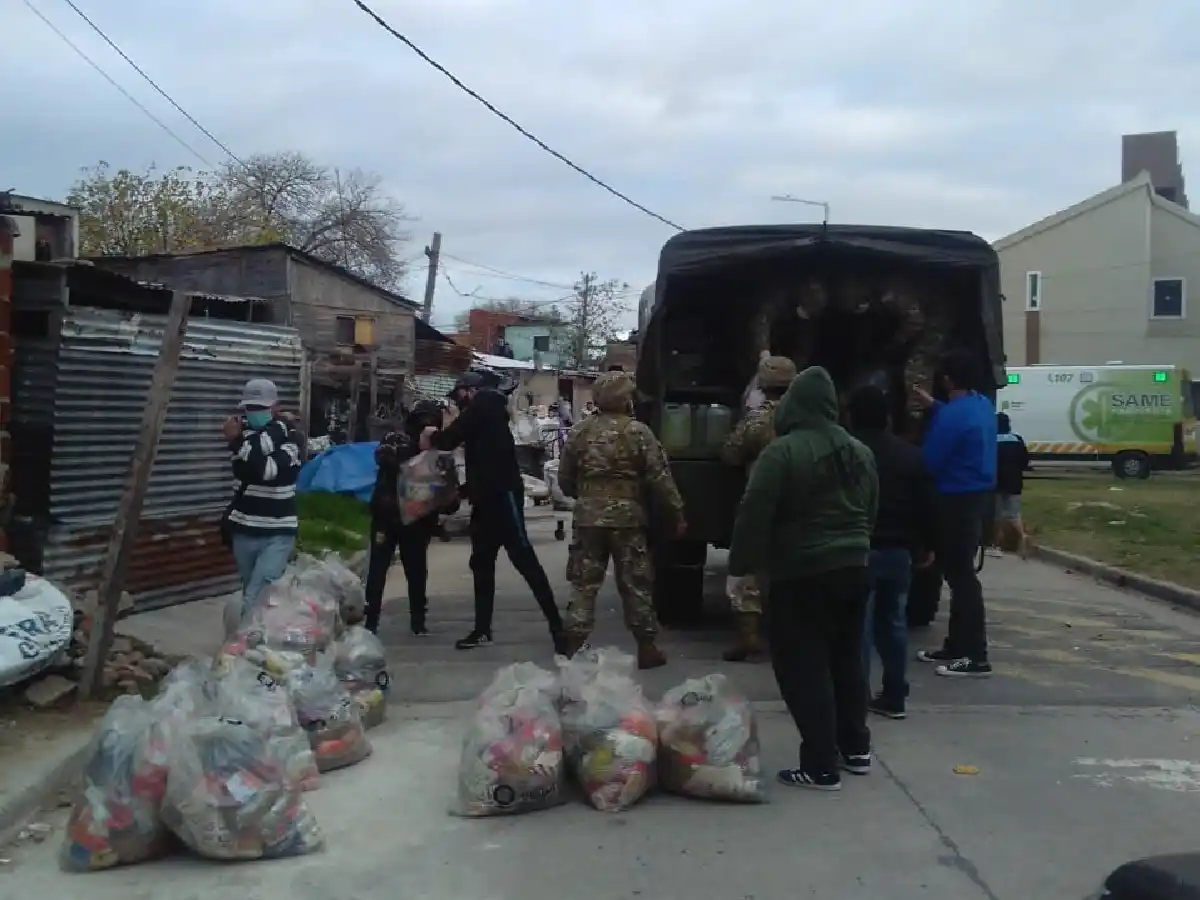 Fernández saludó al Ejército Argentino con un agradecimiento por su  trabajo durante la pandemia