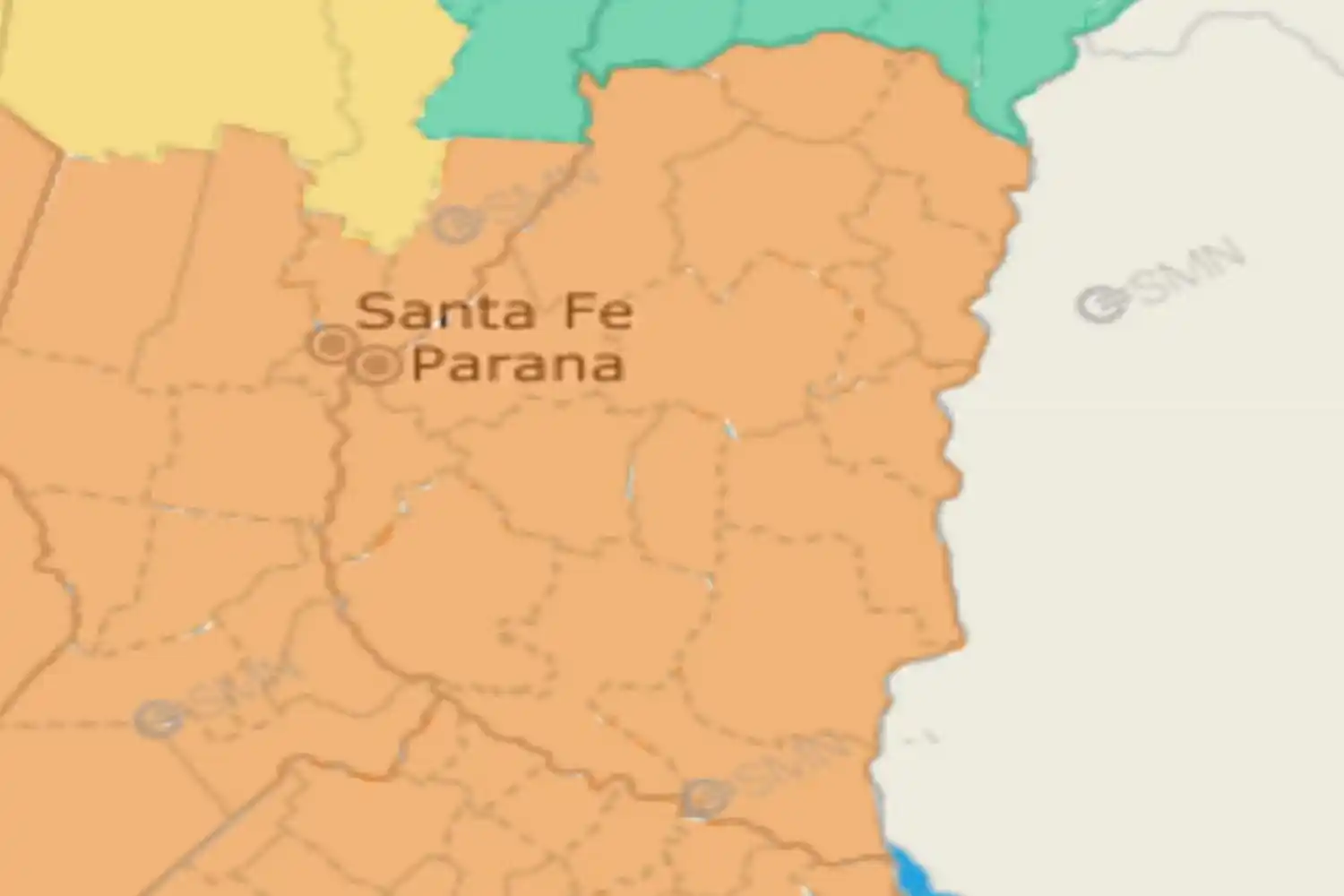 Alerta naranja por tormentas fuertes con lluvias intensas y ocasional caída de granizo
